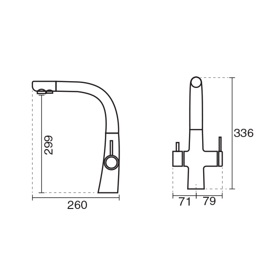 آشپزخانه دوکاره زو