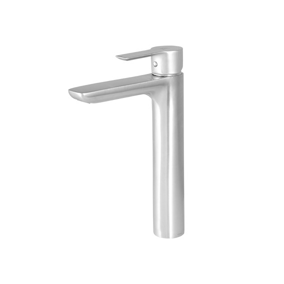 شیر روشویی پایه بلند ریتا KWC رنگ کروم مات