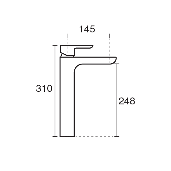 راهنمای نصب شیر روشویی پایه بلند ریتا KWC