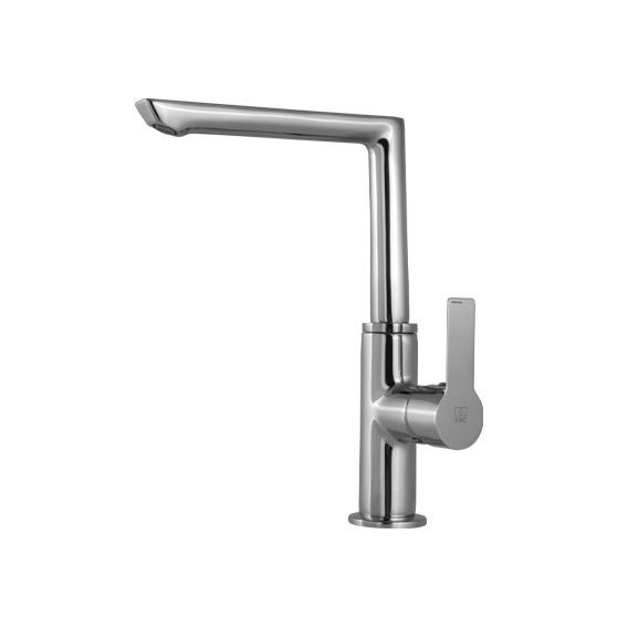 شیر ظرفشویی تاپ لاین ریتا KWC رنگ کروم براق