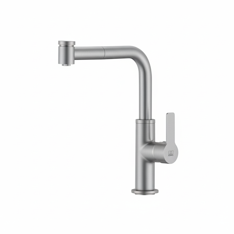 شیر ظرفشویی شاوری ریتا kwc رنگ کروم مات