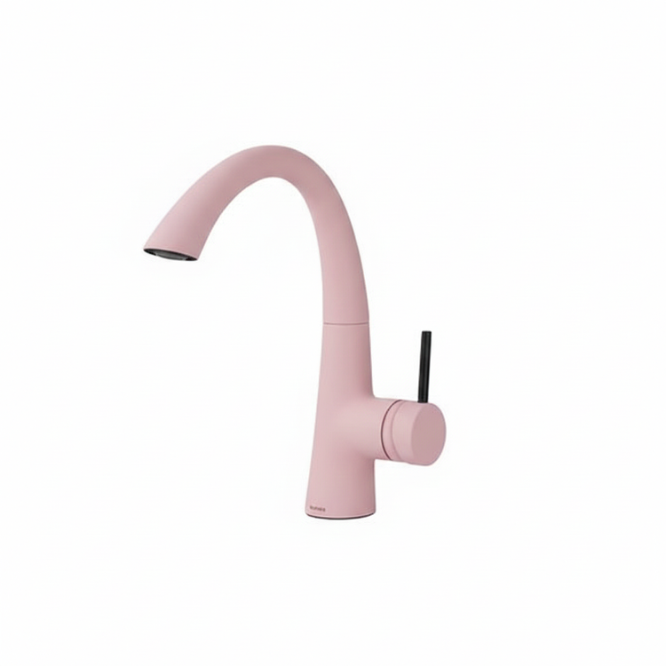 شیر روشویی زو KWC رنگ صورتی