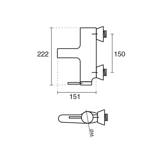 راهنمای نصب شیر حمام زو برند KWC