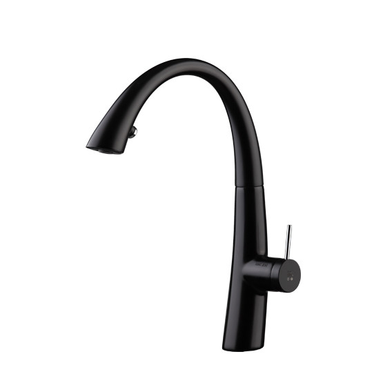 شیر شاوری زو برند KWC رنگ مشکی