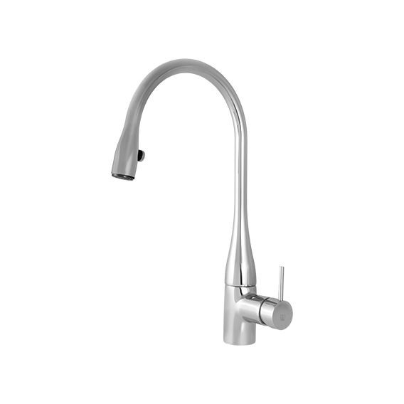 شیر چراغدار ایو kwc رنگ کروم براق