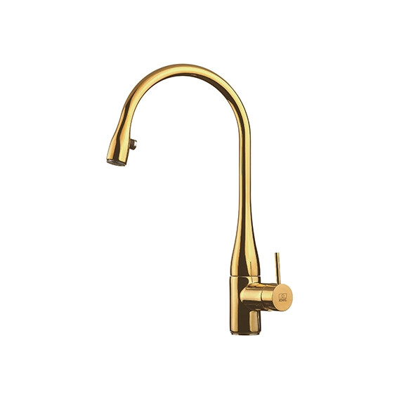 شیر چراغدار ایو kwc رنگ طلایی براق