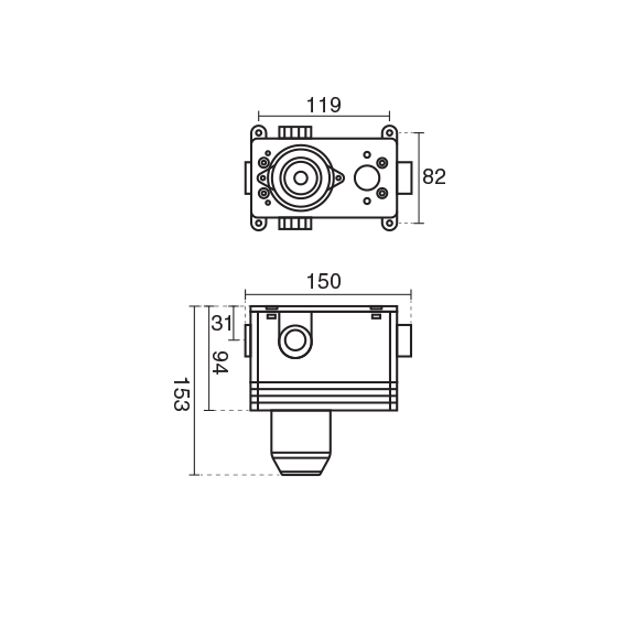 راهنمای نصب شیر مرکزی توالت KWC