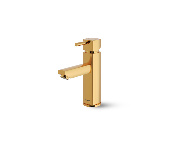 شیر روشویی یونیک شودر رنگ طلا براق