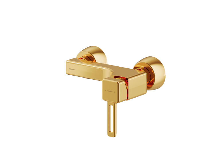 شیر روشویی توالت میشل شودر طلا براق