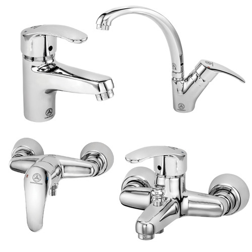 ست کامل شیرآلات قهرمان مدل اسپانیایی